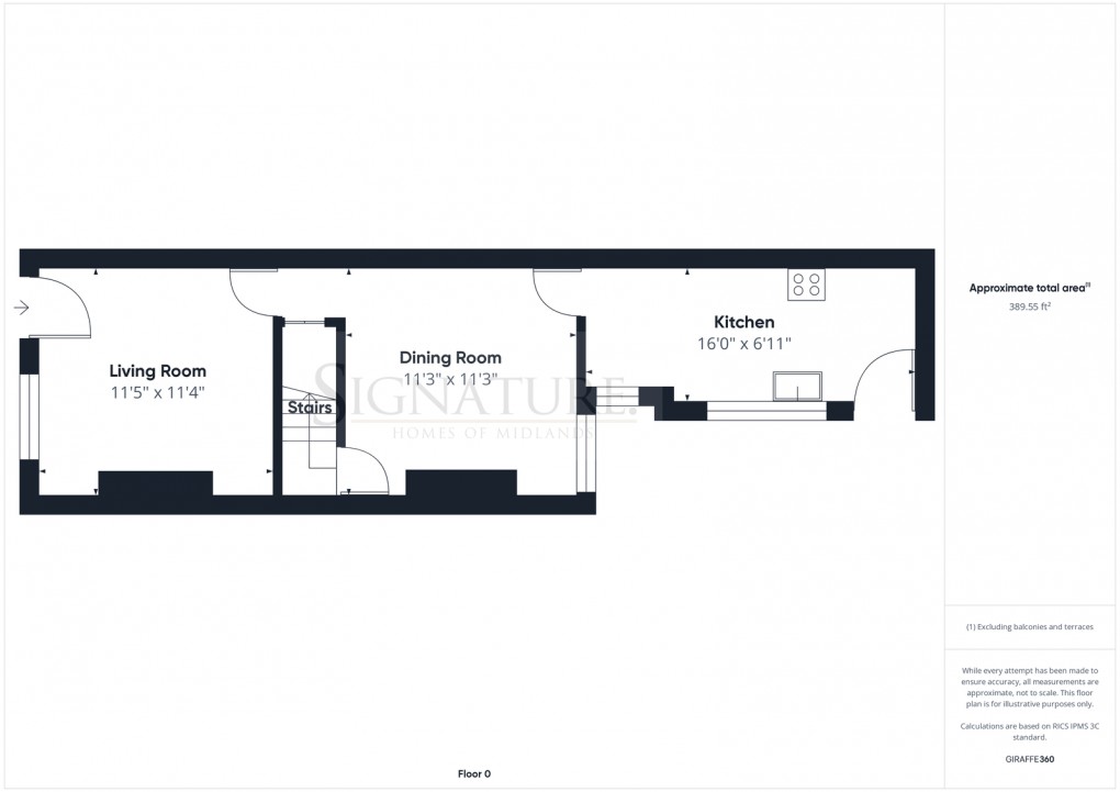 Floorplan for Lambert Road, West End