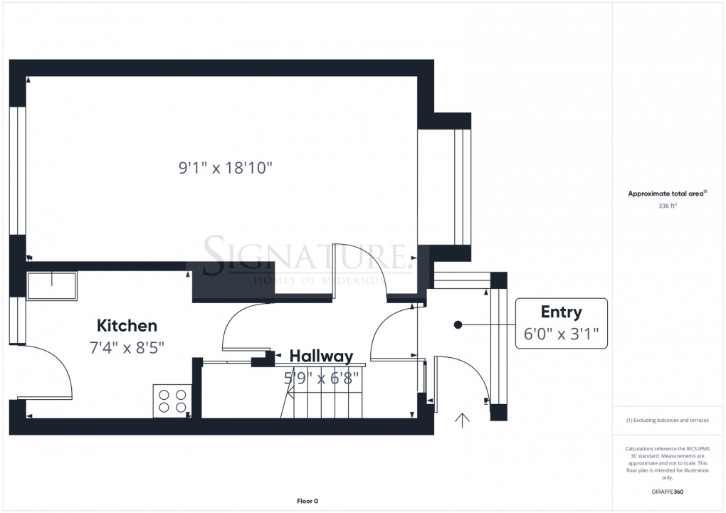 Floorplan for Scotswood Crescent, Eyres Monsell