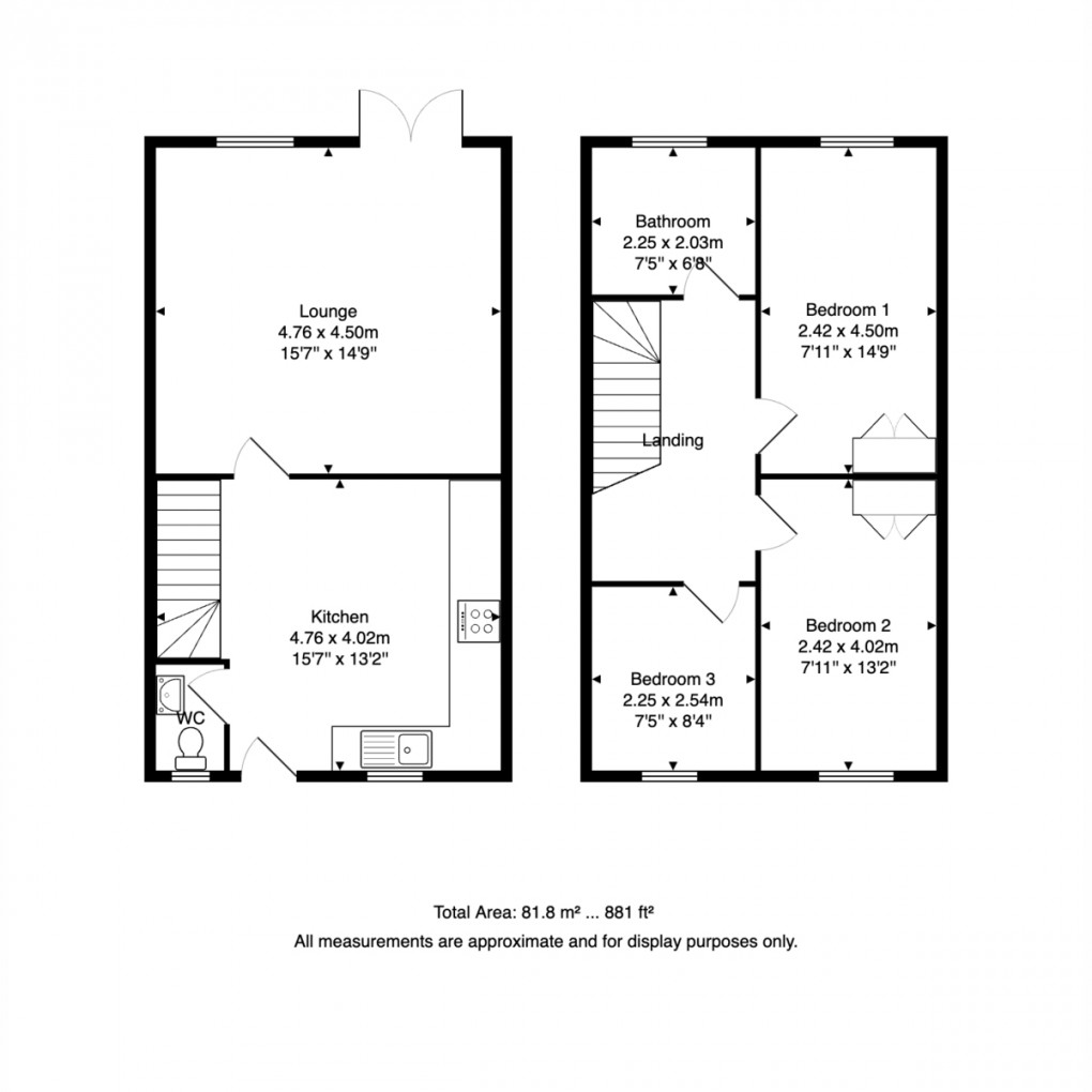 Floorplan for Coltman Drive, Loughborough LE11 1FP, LE11